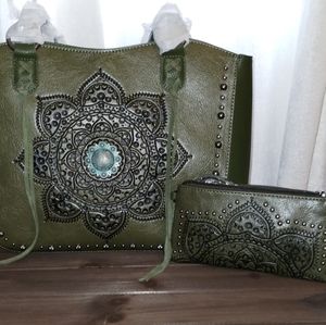 Montana West Leather Bag NWT